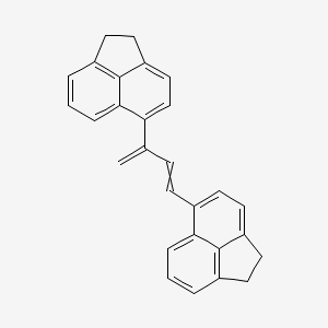 5-[3-(1,2-Dihydroacenaphthylen-5-yl)buta-1,3-dienyl]-1,2-dihydroacenaphthylene