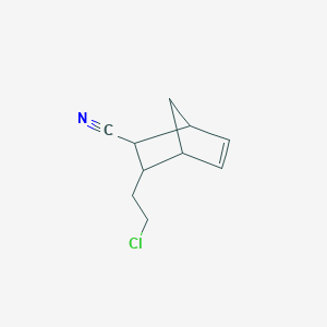 3-(2-Chloroethyl)bicyclo[2.2.1]hept-5-ene-2-carbonitrile