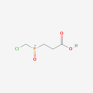 (2-Carboxyethyl)(chloromethyl)oxophosphanium