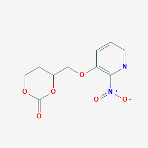 4-{[(2-Nitropyridin-3-yl)oxy]methyl}-1,3-dioxan-2-one