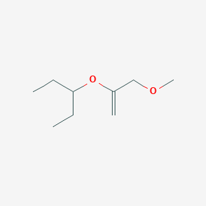 3-[(3-Methoxyprop-1-en-2-yl)oxy]pentane