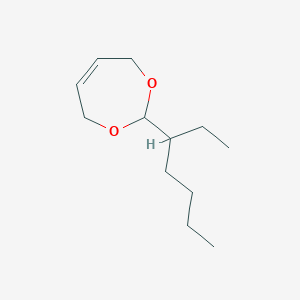 2-(Heptan-3-yl)-4,7-dihydro-2H-1,3-dioxepine