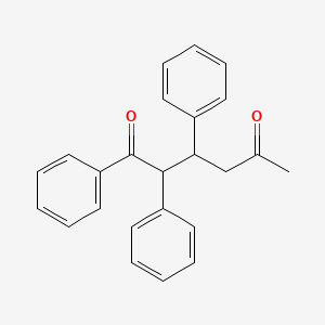 1,5-Hexanedione, 1,2,3-triphenyl-