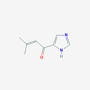 1-(1H-imidazol-5-yl)-3-methylbut-2-en-1-one