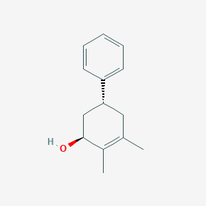 (1R,3S)-4,5-Dimethyl-1,2,3,6-tetrahydro[1,1'-biphenyl]-3-ol