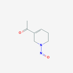 1-(1-Nitroso-1,2,5,6-tetrahydropyridin-3-yl)ethan-1-one