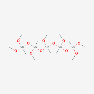 1,1,3,5,7,9,9-Heptamethoxy-1,3,5,7,9-pentamethylpentastannoxane