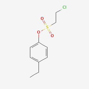 4-Ethylphenyl 2-chloroethane-1-sulfonate