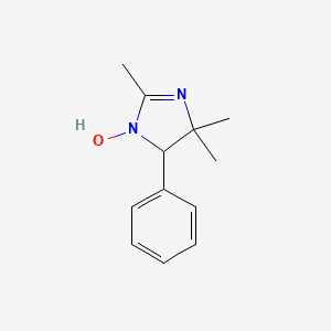 2,4,4-Trimethyl-5-phenyl-4,5-dihydro-1H-imidazol-1-ol