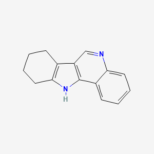 7H-Indolo[3,2-c]quinoline, 8,9,10,11-tetrahydro-