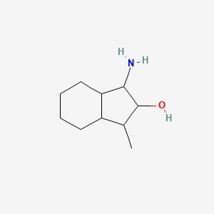 1-Amino-3-methyloctahydro-1H-inden-2-ol