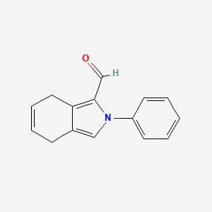 2H-Isoindole-1-carboxaldehyde, 4,7-dihydro-2-phenyl-