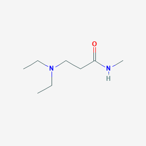 molecular formula C8H18N2O B14547466 N~3~,N~3~-Diethyl-N-methyl-beta-alaninamide CAS No. 62236-98-0