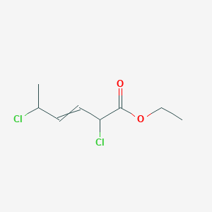 Ethyl 2,5-dichlorohex-3-enoate