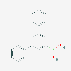 molecular formula C18H15BO2 B145475 (3,5-二苯基苯基)硼酸 CAS No. 128388-54-5