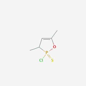 2-Chloro-3,5-dimethyl-2,3-dihydro-1,2lambda~5~-oxaphosphole-2-thione