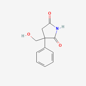 3-(Hydroxymethyl)-3-phenylpyrrolidine-2,5-dione