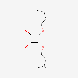 3,4-Bis(3-methylbutoxy)cyclobut-3-ene-1,2-dione