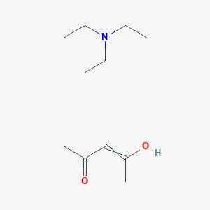 N,N-diethylethanamine;4-hydroxypent-3-en-2-one