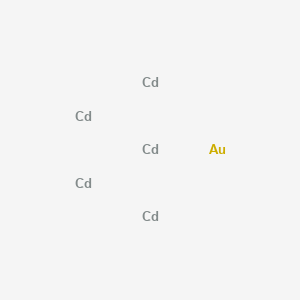 molecular formula AuCd5 B14547554 Cadmium;gold CAS No. 62228-73-3