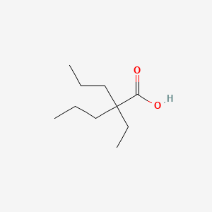 Pentanoic acid, 2-ethyl-2-propyl-