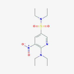 6-(Diethylamino)-N,N-diethyl-5-nitropyridine-3-sulfonamide