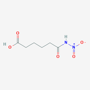 6-(Nitroamino)-6-oxohexanoic acid