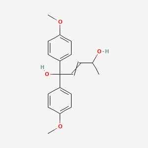 1,1-Bis(4-methoxyphenyl)pent-2-ene-1,4-diol