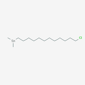 molecular formula C14H30ClSn B14547679 CID 78065830 