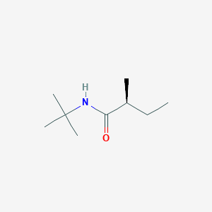 molecular formula C9H19NO B14547682 (2S)-N-tert-Butyl-2-methylbutanamide CAS No. 61761-48-6