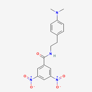 N-{2-[4-(Dimethylamino)phenyl]ethyl}-3,5-dinitrobenzamide