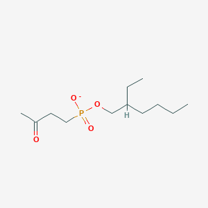 2-Ethylhexyl (3-oxobutyl)phosphonate