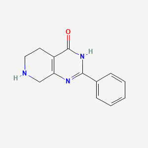 2-Phenyl-5,6,7,8-tetrahydropyrido[3,4-d]pyrimidin-4(1H)-one