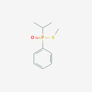 S-Methyl phenyl(propan-2-yl)phosphinothioate