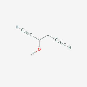 molecular formula C7H8O B14547719 3-Methoxyhexa-1,5-diyne CAS No. 62131-89-9