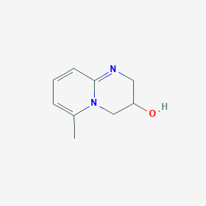 6-Methyl-3,4-dihydro-2H-pyrido[1,2-a]pyrimidin-3-ol