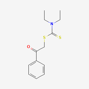 phenacyl N,N-diethylcarbamodithioate