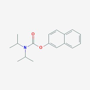 Naphthalen-2-yl dipropan-2-ylcarbamate