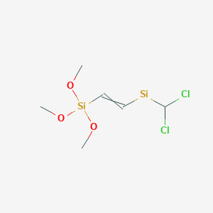 molecular formula C6H12Cl2O3Si2 B14547895 CID 78065853 