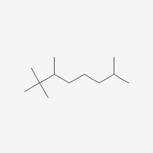 2,2,3,7-Tetramethyloctane