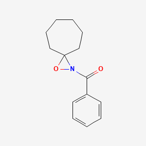 (1-Oxa-2-azaspiro[2.6]nonan-2-yl)(phenyl)methanone