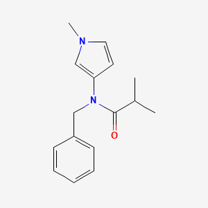 N-Benzyl-2-methyl-N-(1-methyl-1H-pyrrol-3-yl)propanamide