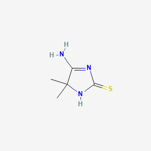 4-Amino-5,5-dimethyl-1,5-dihydro-2H-imidazole-2-thione