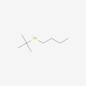 molecular formula C8H18Se B14547938 1-(Tert-butylselanyl)butane CAS No. 62036-63-9