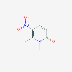 molecular formula C7H8N2O3 B1454797 1,6-Dimethyl-5-nitropyridin-2(1H)-one CAS No. 909572-70-9
