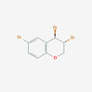 (3R,4R)-3,4,6-Tribromo-3,4-dihydro-2H-1-benzopyran