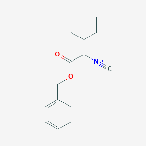 Benzyl 3-ethyl-2-isocyanopent-2-enoate