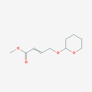 2-Butenoic acid, 4-[(tetrahydro-2H-pyran-2-yl)oxy]-, methyl ester, (Z)-