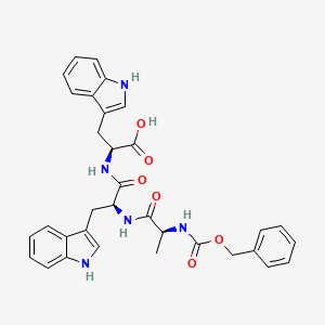 N-[(Benzyloxy)carbonyl]-L-alanyl-L-tryptophyl-L-tryptophan