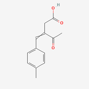 3-[(4-Methylphenyl)methylidene]-4-oxopentanoic acid